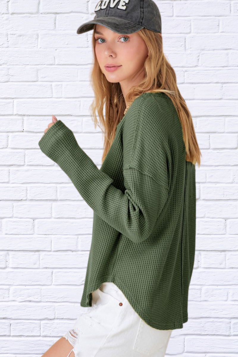 Olive Green Joanne Top