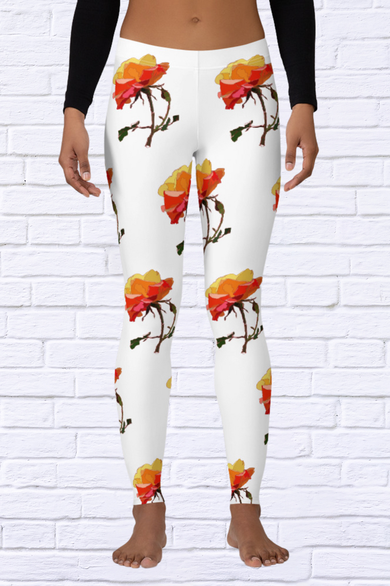 Diva Usa Floral Leggings