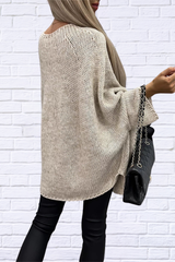 Julia Round Neck Batwing Sleeve Sweater