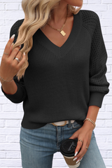 Kipling V-Neck Long Sleeve Sweater