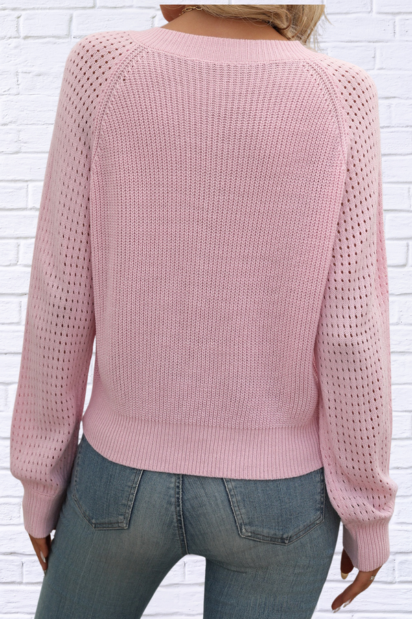 Kipling V-Neck Long Sleeve Sweater