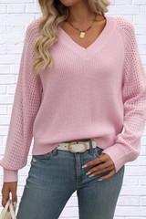 Kipling V-Neck Long Sleeve Sweater