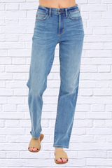 Judy Blue Full Size High Waist Straight Jeans