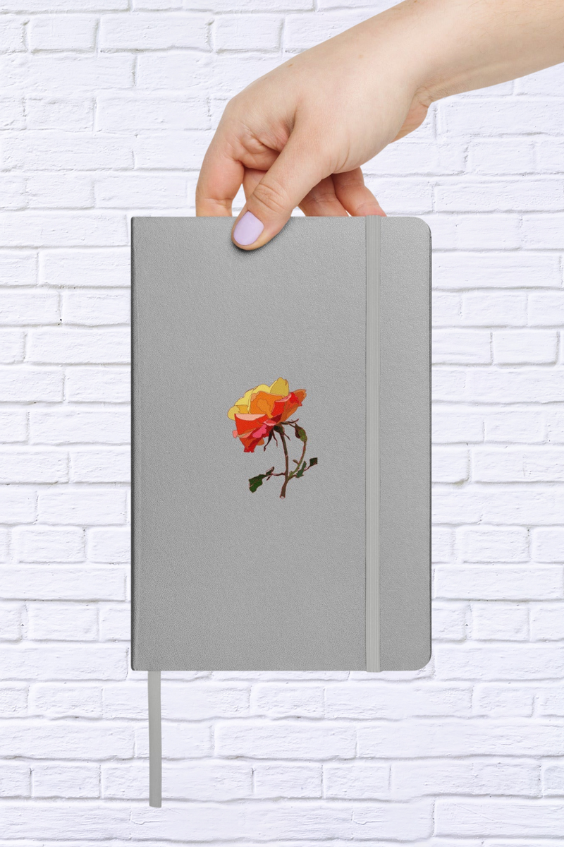 Funky Rose Forever Yours Hardcover Bound Notebook