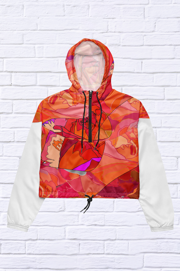 Stylish and Functional Cropped Windbreaker