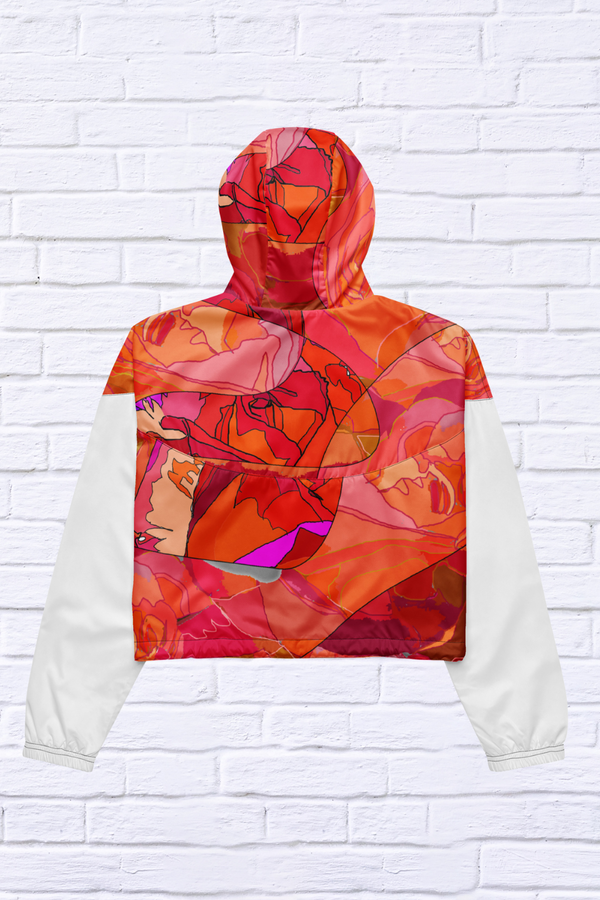Stylish and Functional Cropped Windbreaker