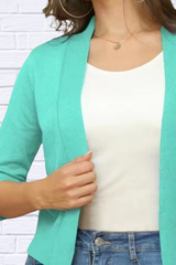 Timeless Open Front Cardigan