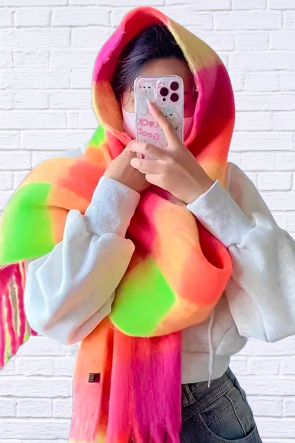 Neon Winter Scarf