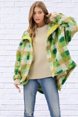 Plus Plaid Back Spirit Jacket