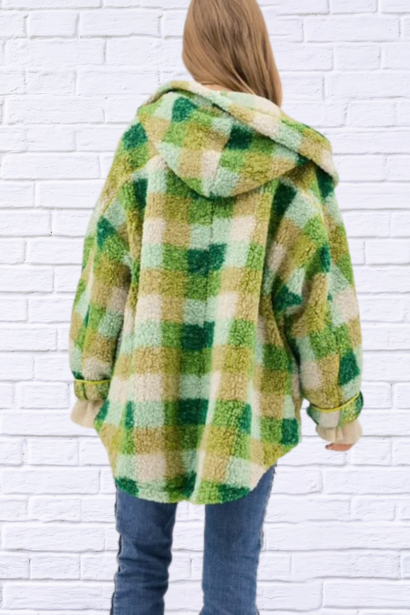 Plus Plaid Back Spirit Jacket