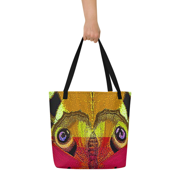 All-Over Print Large Tote Bag solar