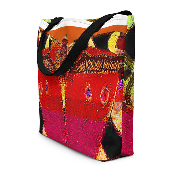 All-Over Print Large Tote Bag solar